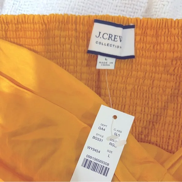 J.Crew collection NWT textured satin skirt set lined with pockets 2 piece set - Picture 13 of 16